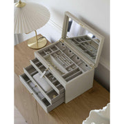Stackers Large Luxury Jewellery Box - Oatmeal Cream