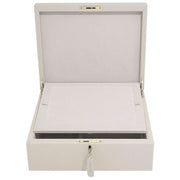 Stackers Luxury Medium Photo Jewellery Box - Oatmeal Cream