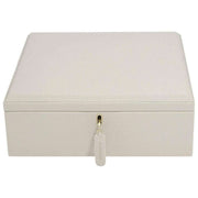 Stackers Luxury Medium Photo Jewellery Box - Oatmeal Cream