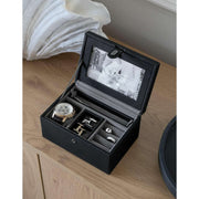 Stackers Luxury Photo Valet Box - Black