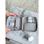 Stackers Medium Cable Tidy - Pebble Grey