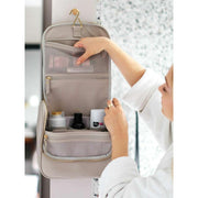 Stackers Medium Hanging Wash Bag - Taupe