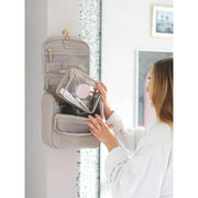 Stackers Medium Hanging Wash Bag - Taupe