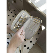 Stackers Mini Jewellery Roll - Oatmeal Cream