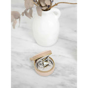 Stackers Oyster Travel Jewellery Box - Blush/Gold