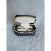 Stackers Petite Zipped Travel Jewellery Box - Navy Blue