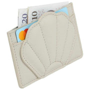 Stackers Shell Card Holder - Oatmeal Cream
