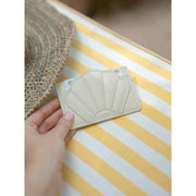 Stackers Shell Card Holder - Oatmeal Cream