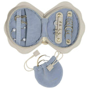 Stackers Shell Travel Jewellery Box - Oatmeal Cream