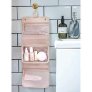 Stackers Small Hanging Wash Bag - Blush/Gold