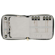 Stackers Square Jewellery Roll - Black Raffia
