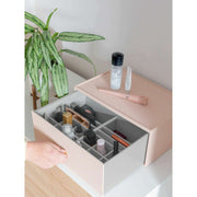 Stackers Supersize Deep Drawer Makeup Organiser - Blush/Gold