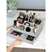 Stackers Supersize Makeup Organiser - Pebble Grey