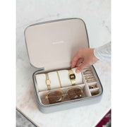 Stackers Travel Jewellery and Accessory Box - Pebble Grey