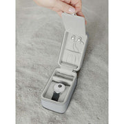 Stackers Travel Jewellery and Watch Box - Pebble Grey