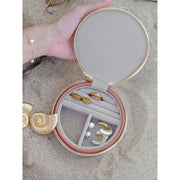 Stackers Wave Round Jewellery Box - Desert Orange