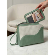 Stackers Wave set of 2 Wash Bag - Seafoam Green