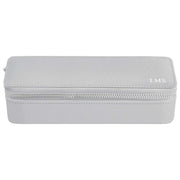 Stackers Zipped Large Travel Jewellery Box - Pebble Grey