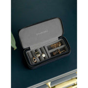 Stackers Zipped Medium Travel Jewellery Box - Navy Blue
