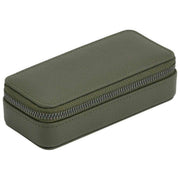 Stackers Zipped Medium Travel Jewellery Box - Olive Green