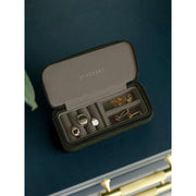Stackers Zipped Medium Travel Jewellery Box - Olive Green