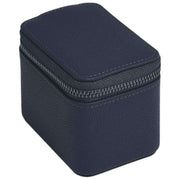 Stackers Zipped Mini Travel Watch Box - Navy Blue