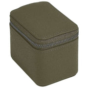 Stackers Zipped Mini Travel Watch Box - Olive Green