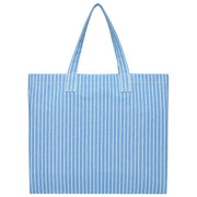 Superdry & Co Oxford Stripe Tote Bag - Broker Blue Stripe
