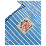 Superdry & Co Oxford Stripe Tote Bag - Broker Blue Stripe