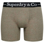 Superdry & Co Triple Pack Trunks - Brown Marl/Brown Grit/Tan Marl