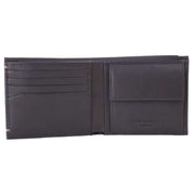 Ted Baker Harrvee Bifold and Coin Leather Wallet - Black