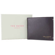 Ted Baker Harrvee Bifold and Coin Leather Wallet - Black