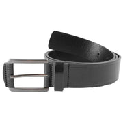 Ted Baker Linded Embossed Leather Belt - Black