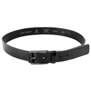 Ted Baker Linded Embossed Leather Belt - Black