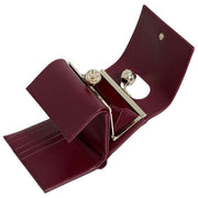 Ted Baker Roosa Small Leather Bobble Purse - Dark Red