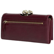 Ted Baker Roosali Large Leather Bobble Purse - Dark Red
