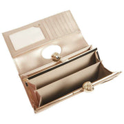 Ted Baker Roosali Large Leather Bobble Purse - Gold