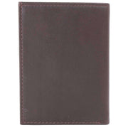 Ted Baker Zackory Leather Card Holder Wallet - Chocolate Brown