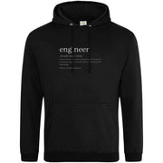 Teemarkable! Definition Of An Engineer Hoodie Black / Small - 96-101cm | 38-40"(Chest)