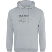 Teemarkable! Definition Of An Engineer Hoodie Light Grey / Small - 96-101cm | 38-40"(Chest)