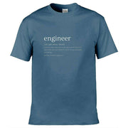 Teemarkable! Definition Of An Engineer T-Shirt Slate Blue / Small - 86-92cm | 34-36"(Chest)