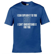Teemarkable! Engineers Motto T-Shirt Royal Blue / Small - 86-92cm | 34-36"(Chest)