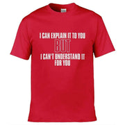 Teemarkable! Engineers Motto T-Shirt Red / Small - 86-92cm | 34-36"(Chest)
