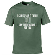 Teemarkable! Engineers Motto T-Shirt Olive Green / Small - 86-92cm | 34-36"(Chest)