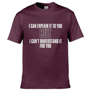 Teemarkable! Engineers Motto T-Shirt Maroon / Small - 86-92cm | 34-36"(Chest)