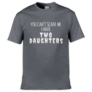 Teemarkable! I have Two Daughters T-Shirt Dark Grey / Small - 86-92cm | 34-36"(Chest)