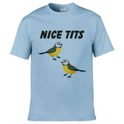 Teemarkable! Nice Tits T-Shirt Light Blue / Small - 86-92cm | 34-36"(Chest)