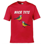 Teemarkable! Nice Tits T-Shirt Red / Small - 86-92cm | 34-36"(Chest)
