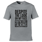 Teemarkable! You're Still Talking T-Shirt Light Grey / Small - 86-92cm | 34-36"(Chest)