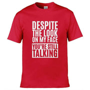 Teemarkable! You're Still Talking T-Shirt Red / Small - 86-92cm | 34-36"(Chest)